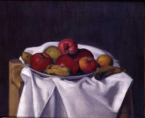 Nature Morte Aux Pommes — Félix Vallotton