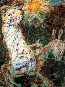 Bedouin On A Donkey — Jean Philippe Arthur Dubuffet