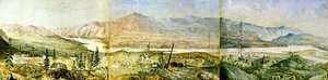Fort Dalles On The Columbia River — James Madison Alden