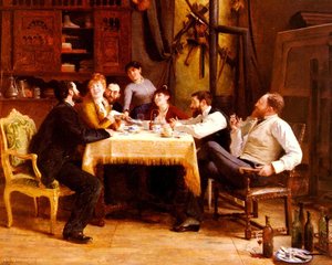 A friends' lunch