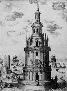 Le Phare De Cordouan Sous Le Regne D'henri Iv — Claude Chastillon