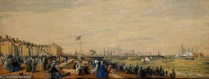 Regatta Off Lowestoft — Edward Duncan