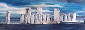 Blue Stonehenge — Michele Elizabeth Field