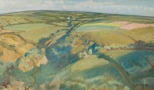 Withypool Hill, Exmoor - — Sir Alfred James Munnings