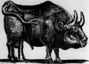 Der Toro — Pablo Picasso, Cubist Expression