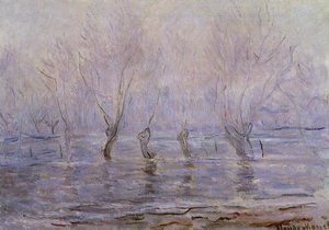 Flood At Giverny — Claude Monet