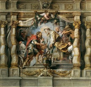 The Meeting Of Abraham And Melchizedek — Peter Paul Rubens