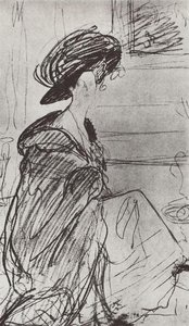 Portrait Of A Princess Olga Orlova — Valentin Alexandrovich Serov