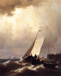 Rough Seas — William Bradford