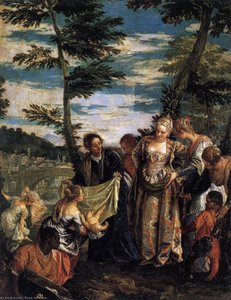The Finding Of Moses — Paolo Veronese, Baroque