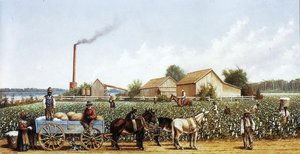 Plantation Wagon Scene — William Aiken Walker