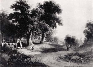 Sunday Morning, (painting) — Asher Brown Durand