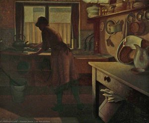 An Old Kitchen — Thomas Burke