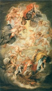 Apotheosis Of King James I — Peter Paul Rubens, Baroque