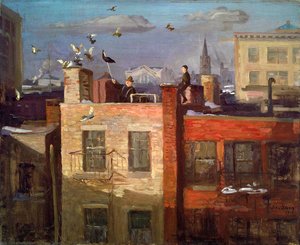 Pigeons — John French Sloan, Ashcan School