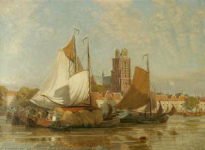 'twas Calm At Dordt, South Holland — Robert Bagge Scott
