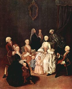 Family Of Patritians — Pietro Longhi