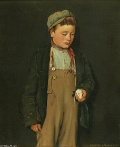 The White Rat — Charles Spencelayh