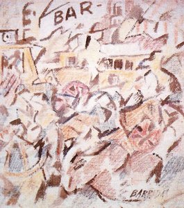 The Pacific At The Port Of Atocha 1 — Rafael Barradas