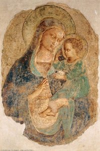 Jungfrau Und Kind 5 — Fra Angelico