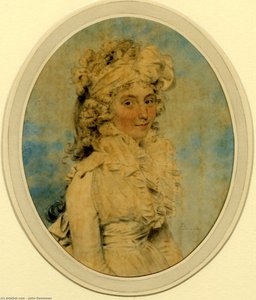 Portrait Of Mrs R Prinsep — John Downman
