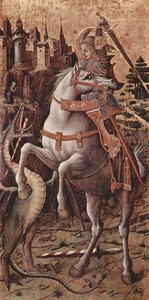Saint George — Karlo Kriveli, Early Renaissance
