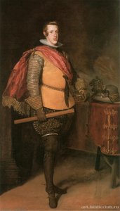 Felipe Iv Con Armadura 1 — Diego Rodríguez De Silva Y Velázquez, Baroque Kunst