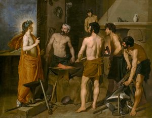 Die Schmiede Des Vulkan — Diego Rodríguez De Silva Y Velázquez