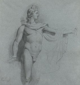 Study Of The Apollo Belvedere — Benjamin West