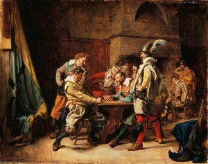 The Lost Game — Jean-louis Ernest Meissonier