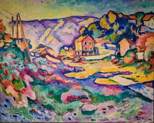 L'estaque — Georges Braque, Cubism