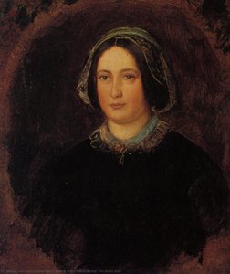Portrait Of Mrs William Evamy, The Artists Aunt — Sir John Everett Millais, Realism