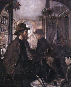 In The Pub — Sir William Newenham Montague Orpen, Realism