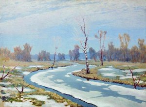 Early Spring — Arkhip Ivanovich Kuindzhi