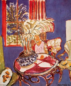 Petit Intérieur Bleu Huile Sur Toile Stuttgart, Staatsgalerie — Henri Matisse, Fauvism