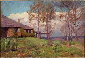 The Steele Residence-clouds, The Home — Theodore Clement Steele