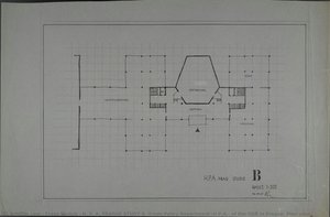 H. P. A. Prague Study B (trade Policy Department (h.p.a.) Of The Gdr In Prague, Floor Plan) — Franz Ehrlich