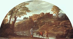 The Flight Into Egypt — Annibale Carracci