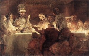 Die Verschwörung Der Batavier — Rembrandt Van Rijn, Barockes Drama