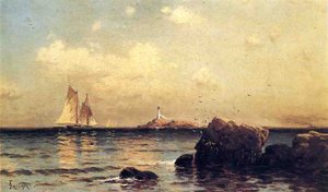 Mule Island, Isle Of Shoals — Alfred Thompson Bricher