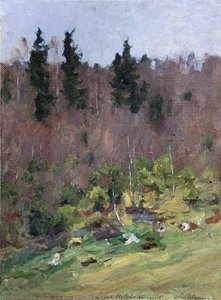 Early Spring. The Last Snow. — Isaak Ilyich Levitan