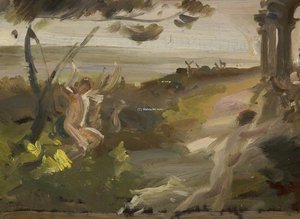 The Little Archer — Charles Henry Sims