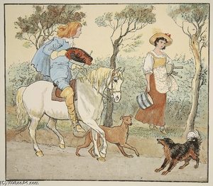 Where Are You Going, My Pretty Maid — Randolph Caldecott