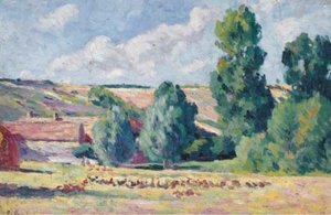 The Ezeaux Farm (moulineux) — Maximilien Luce