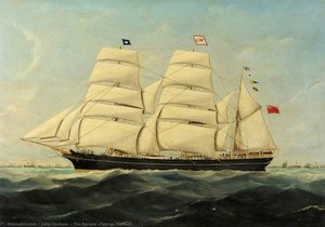 The Barque 'george Watson' — John Hudson