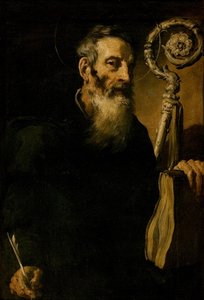 Unknown Saint Abbot (saint Benedict?) — Доменико Фетти