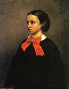 Portrait Of Mlle. Jacquet — Gustave Courbet, Realist Observation