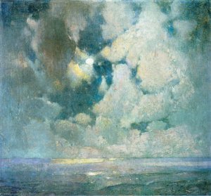 The Ocean At Sunrise — Soren Emil Carlsen