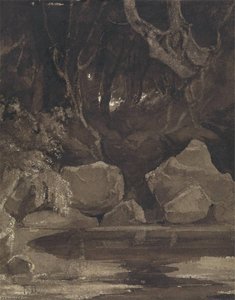 The Haunted Wood — James Francis Danby, Romanticism