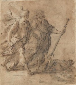 Tobias And The Angel — Hans Von Aachen